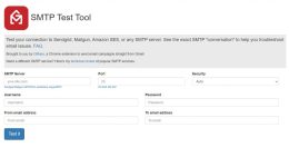 SMTP Test Tool